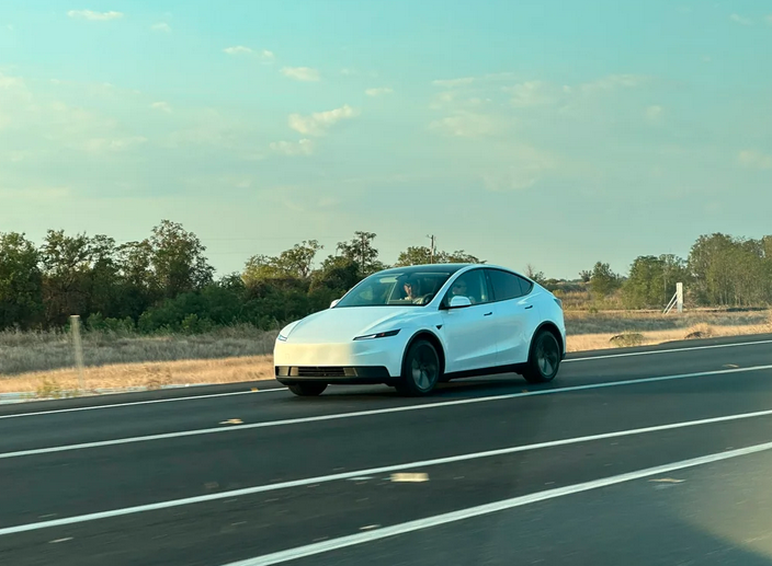 Tesla’s cheaper Model Y finally breaks cover
